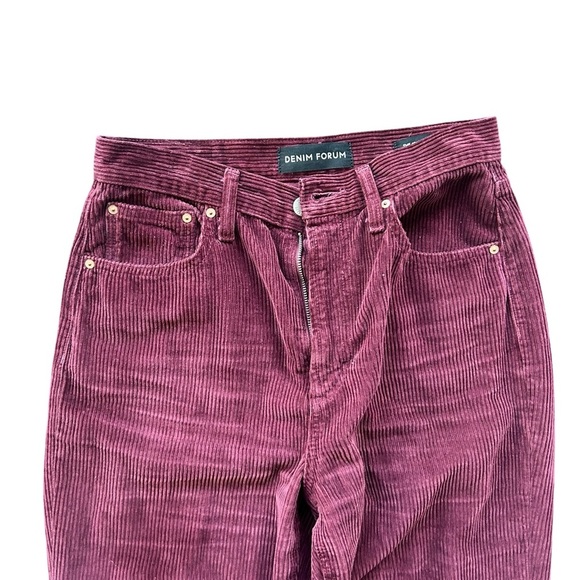 ARITZIA DENIM FORUM The '90s Joni High Rise Loose
30L in Spiced Burgundy Sz 26 - Picture 8 of 12